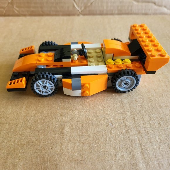 LEGO Creator 3-1 Sunset Speeder 100 Complete with Manual 31017 No Box - Picture 13 of 16